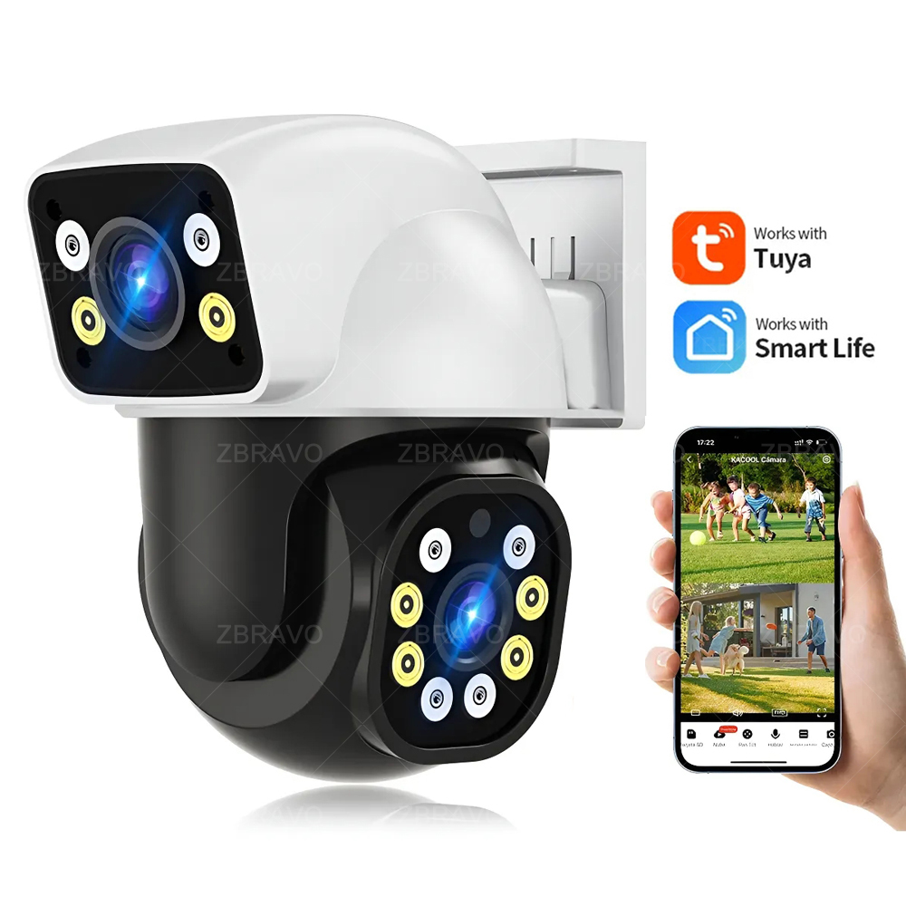 Home Security Upgrades - Smartlife 8MP WiFi Tuya Outdoor Camera