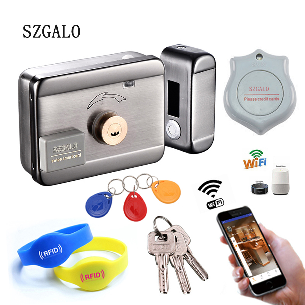 Home Security Ring System - WiFi Điều Khiển Khóa Điện Khóa