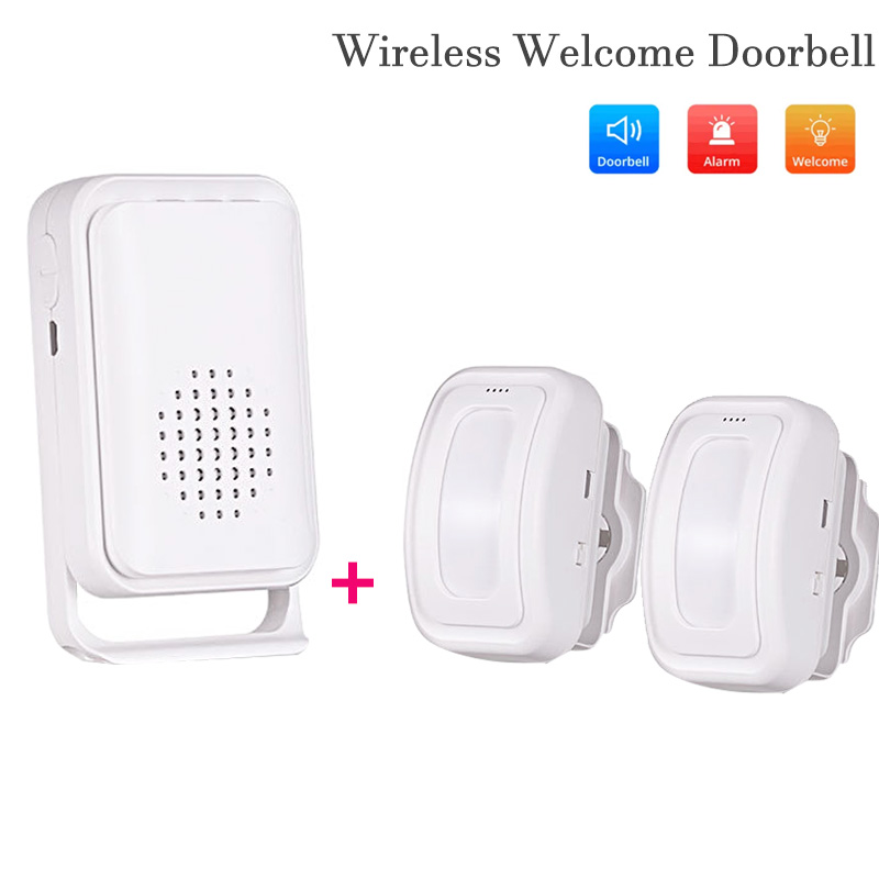 Home Security Upgrades - Wireless Welcome Doorbell Home Shop Store