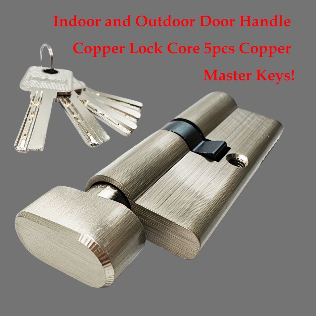 Home Security Locks For Doors - 1Pc European Standard All-Copper Anti-Theft Lock