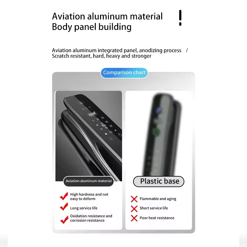 HX5 Smart Door Lock 3D Face Re - đánh giá và giá Home Security Locks For Doors