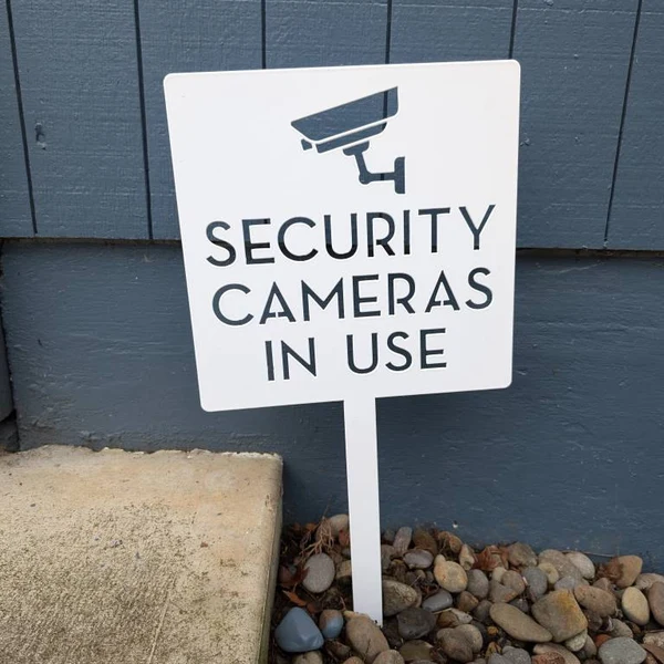Security Camera Yard Sign - Mo - đánh giá và giá Home Yard Security Cameras