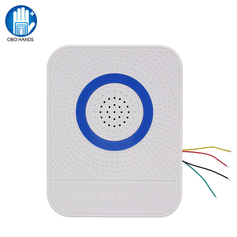 4 Dây Có Dây Trắng Chuông Cửa  - đánh giá và giá Home Security Ring System