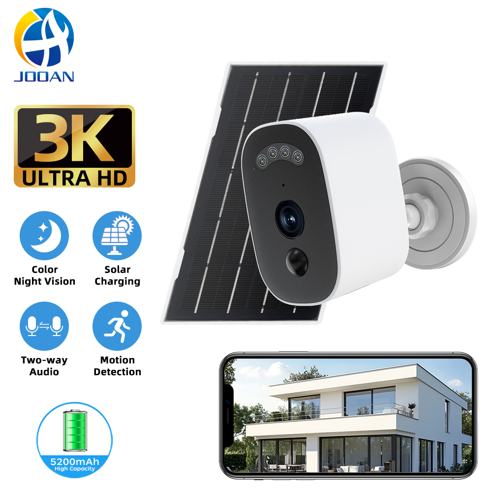 Jooan 3K HD Solar Security Cam - đánh giá và giá Home Security Bell