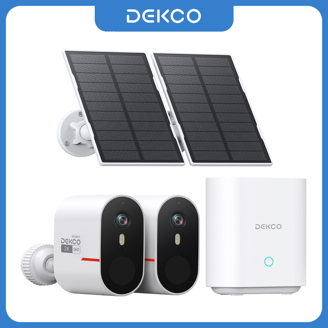 Dekco 3MP WiFi Solar Camera Sy - đánh giá và giá Home Security Upgrades