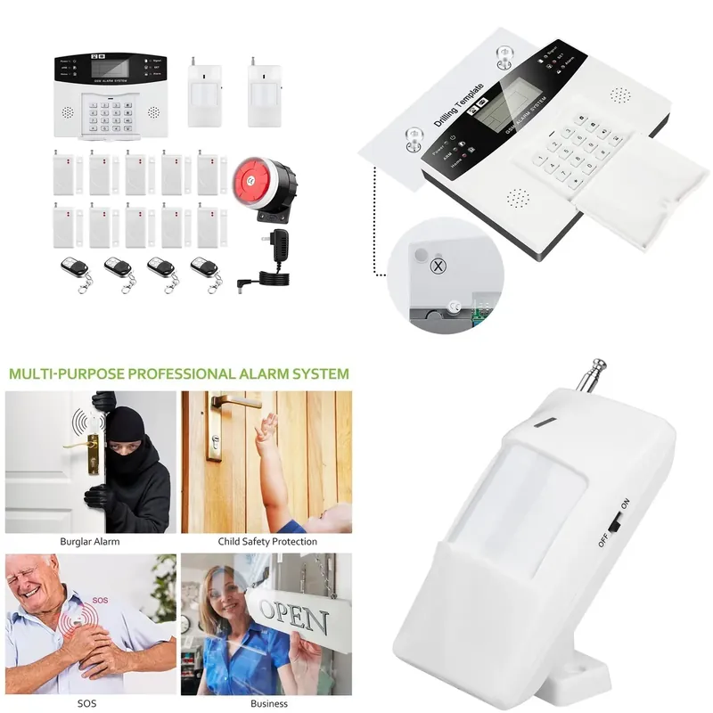 House Burglar Alarm Kit Auto D - đánh giá và giá Home Security Alarm