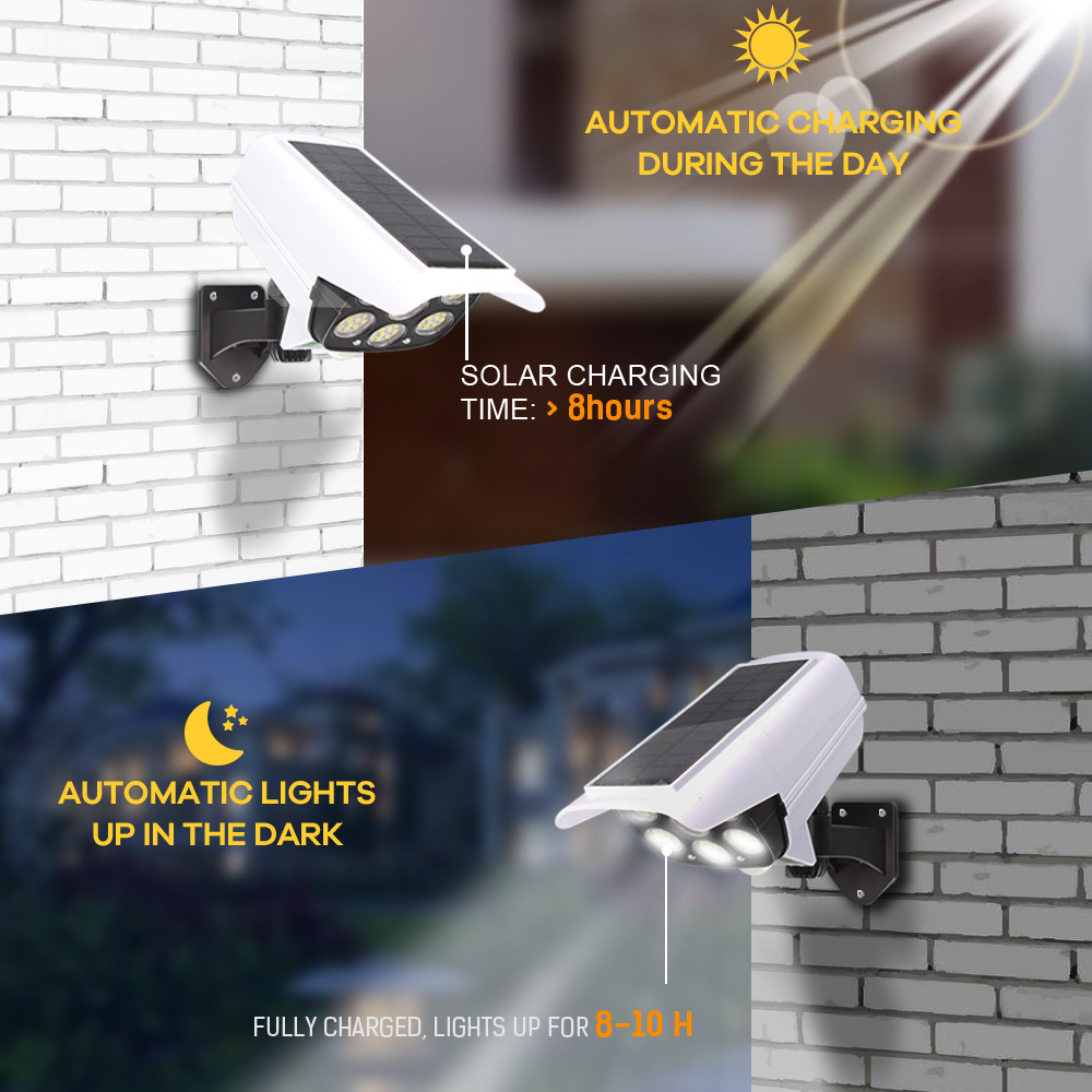 77 LED Solar Dummy Security Ca - đánh giá và giá Home Yard Security Cameras