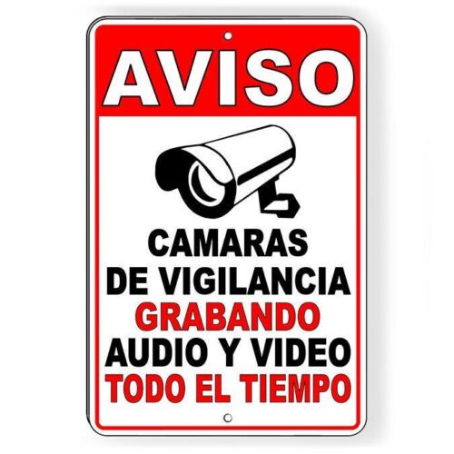 Vintage Metal Tin Sign Spanish - đánh giá và giá Home Yard Security Cameras