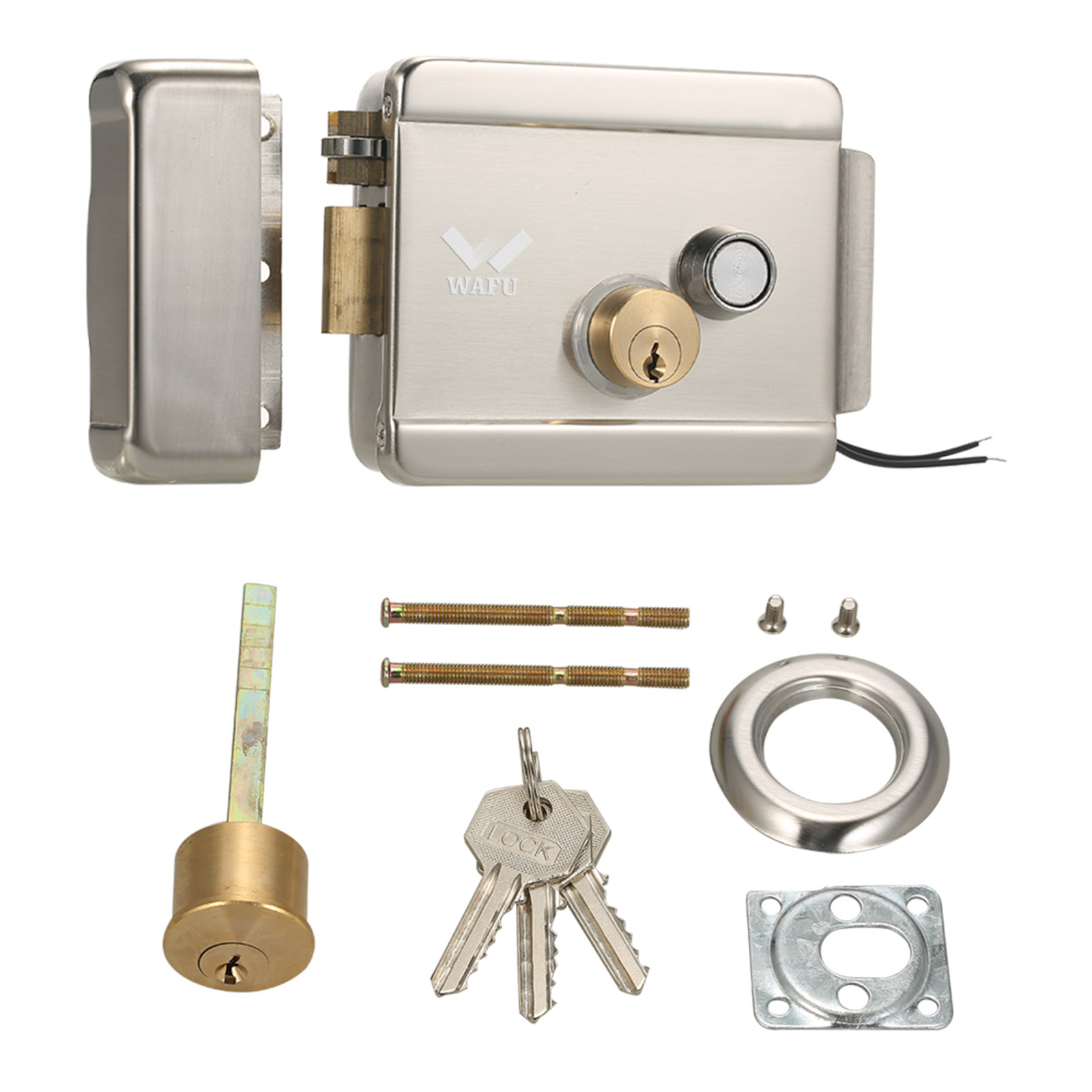 WAFU Smart Electric Gate Door  - đánh giá và giá Home Security Locks For Doors