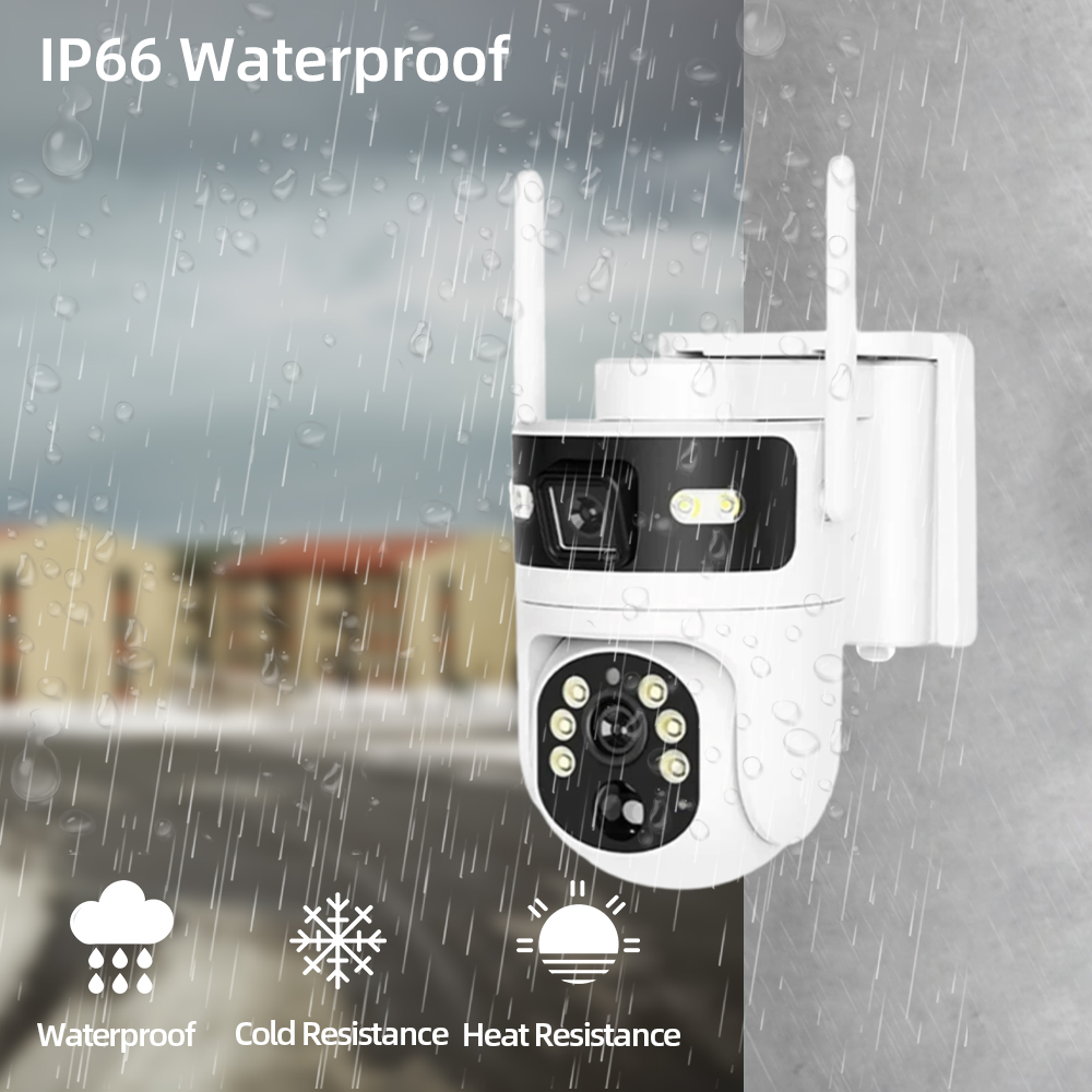 Wireless Outdoor PTZ Solar Sec - đánh giá và giá Home Yard Security Cameras
