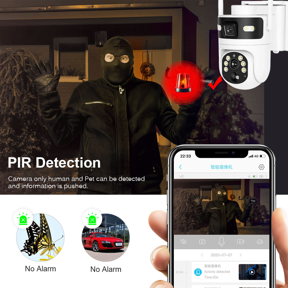 Wireless Outdoor PTZ Solar Sec - đánh giá và giá Home Yard Security Cameras