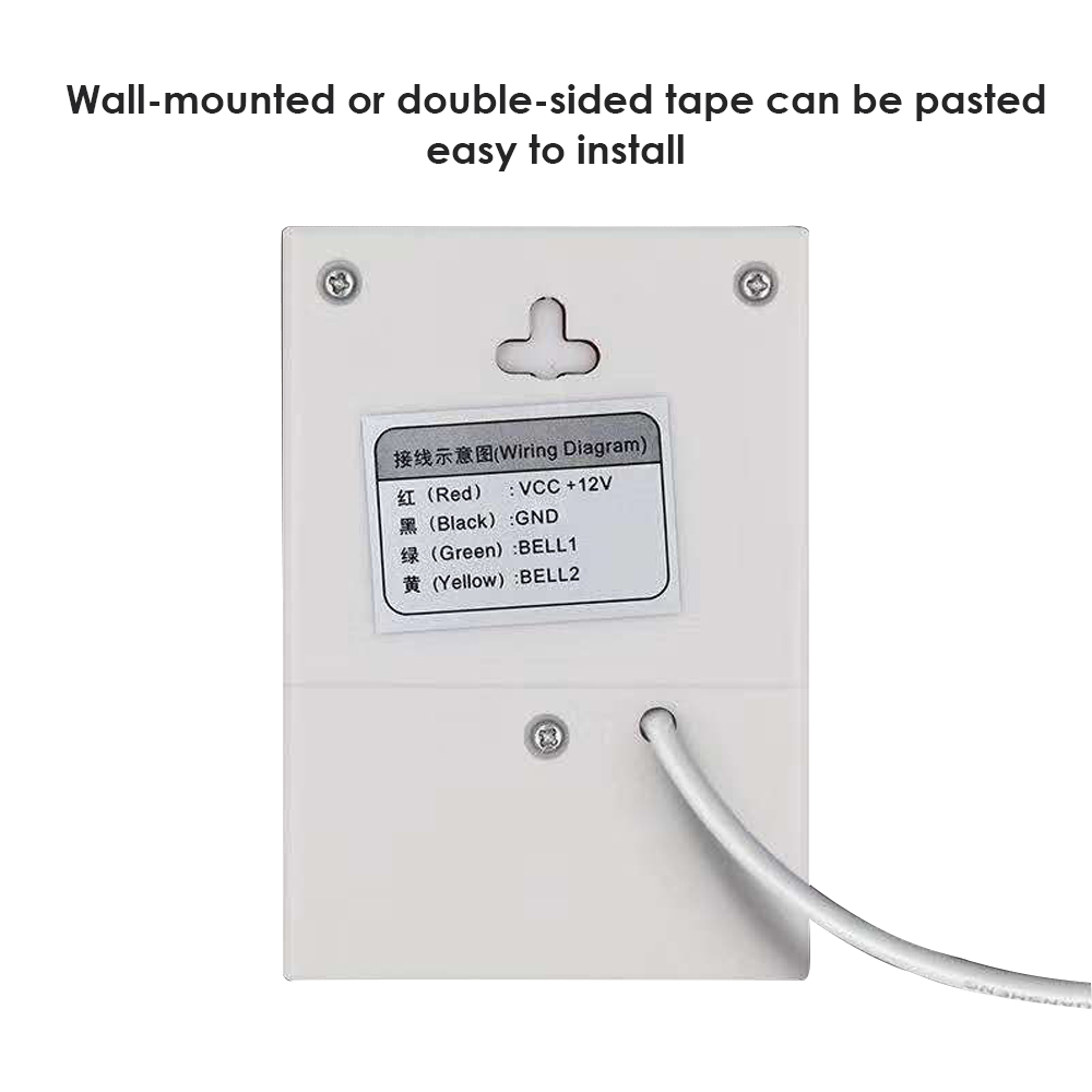 Có Dây Chuông Cửa DC12V Điều K - đánh giá và giá Home Security Ring System