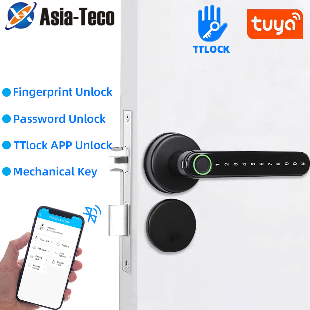 TTLock Smart Bluetooth Fingerp - đánh giá và giá Home Security Locks For Doors