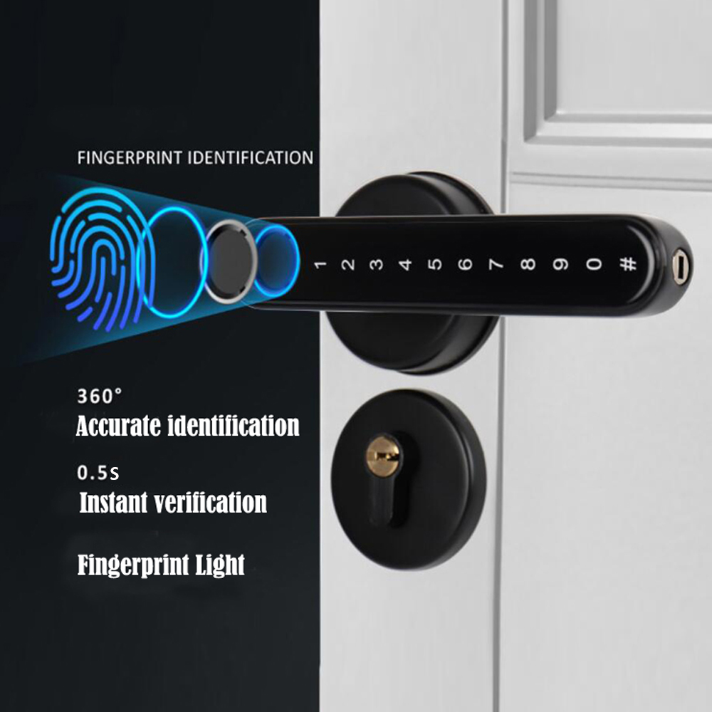 TTLock Smart Bluetooth Fingerp - đánh giá và giá Home Security Locks For Doors
