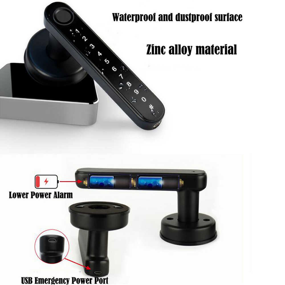 TTLock Smart Bluetooth Fingerp - đánh giá và giá Home Security Locks For Doors