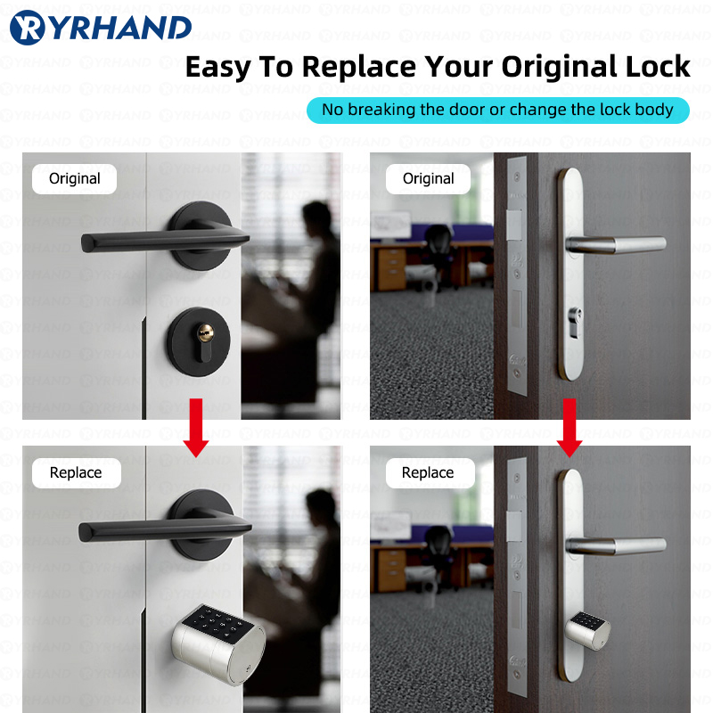 Smart Euro Cylindrical Door Lo - đánh giá và giá Home Security Locks For Doors