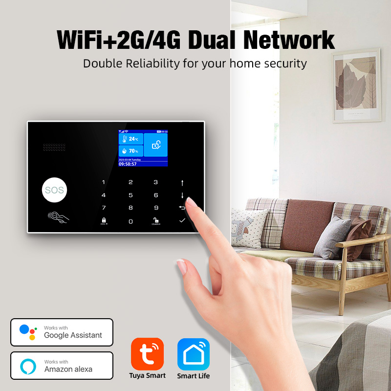KERUI 4G Alarm with Doorbell R - đánh giá và giá Home Security Ring System