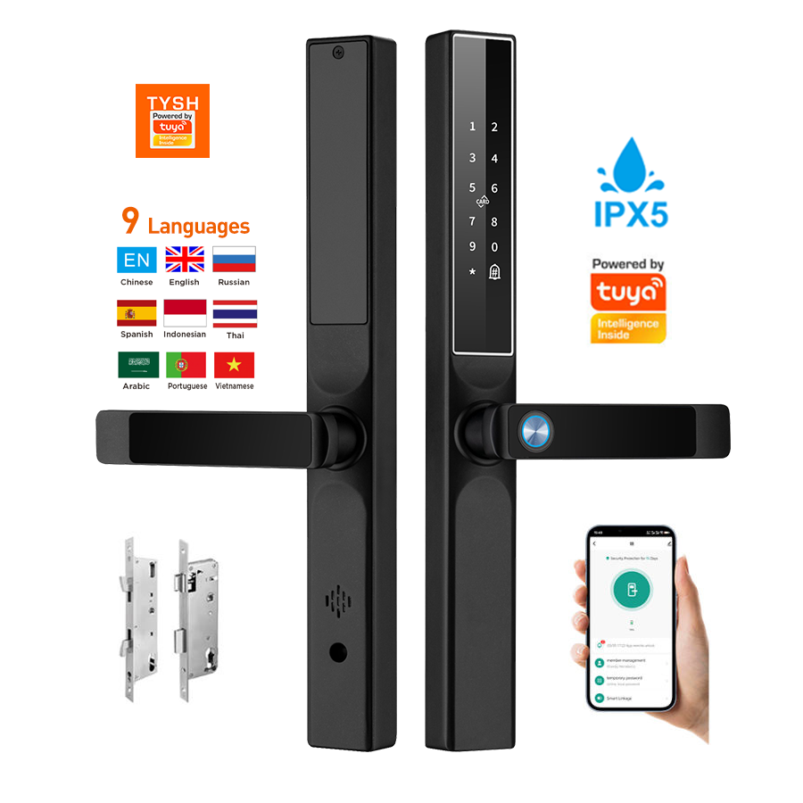 Tuya App Fingerprint Door Lock - đánh giá và giá Home Security Locks For Doors
