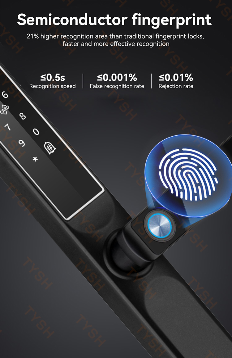 Tuya App Fingerprint Door Lock - đánh giá và giá Home Security Locks For Doors