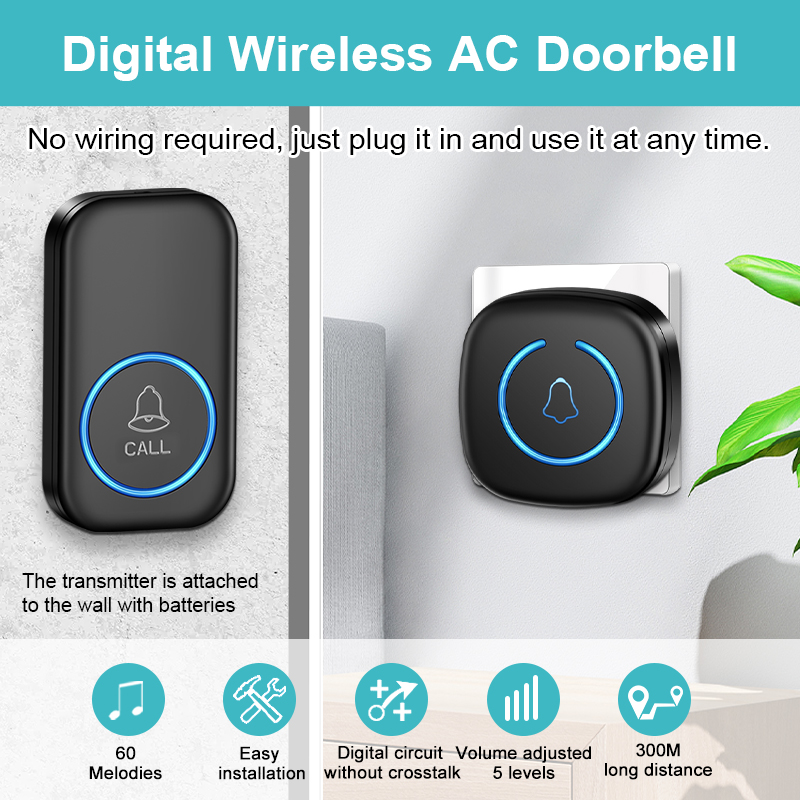EZHEN Smart Wireless Doorbell  - đánh giá và giá Home Security Bell