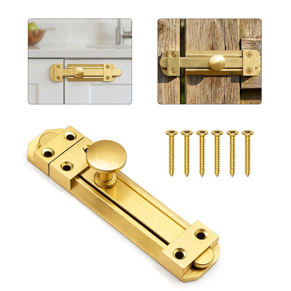 5 Inch Solid Brass Sliding Doo - đánh giá và giá Home Security Locks For Doors