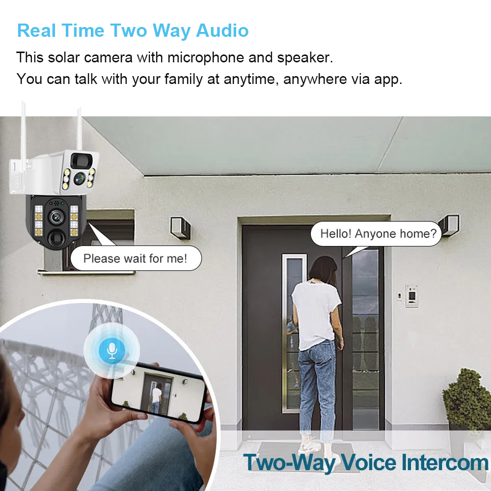 WiFi/4G Solar Camera IP CCTV S - đánh giá và giá Home Security Bell