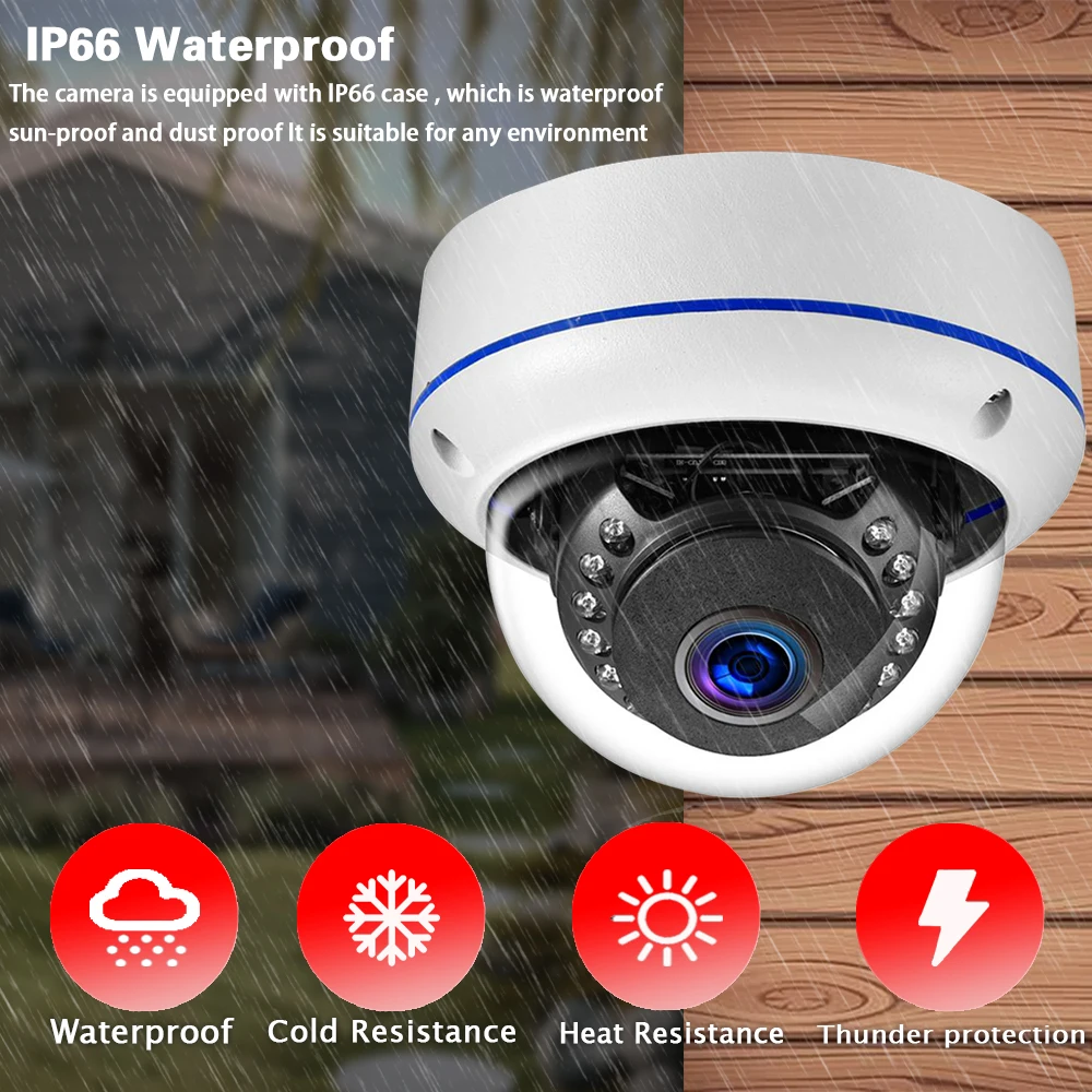 Tuya 5MP POE Dome IP Camera Ou - đánh giá và giá Home Yard Security Cameras