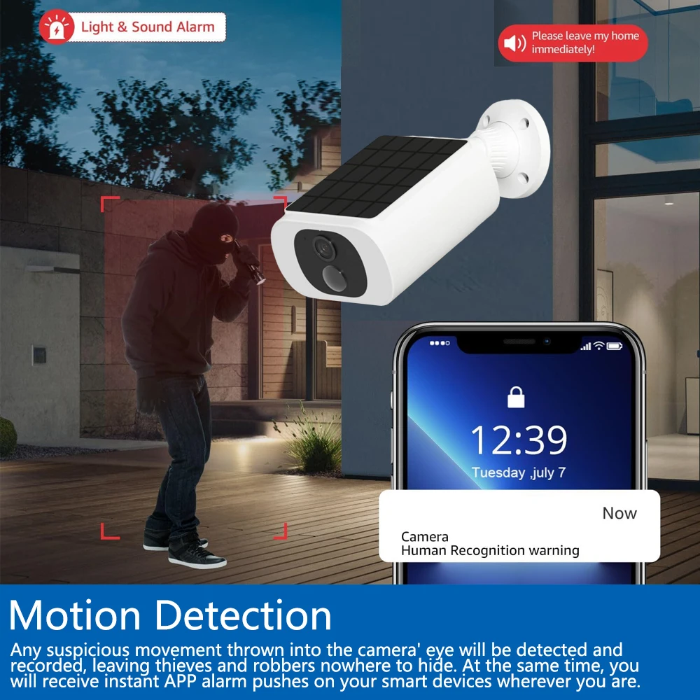 Tuya 5MP Solar Security Camera - đánh giá và giá Home Security Bell