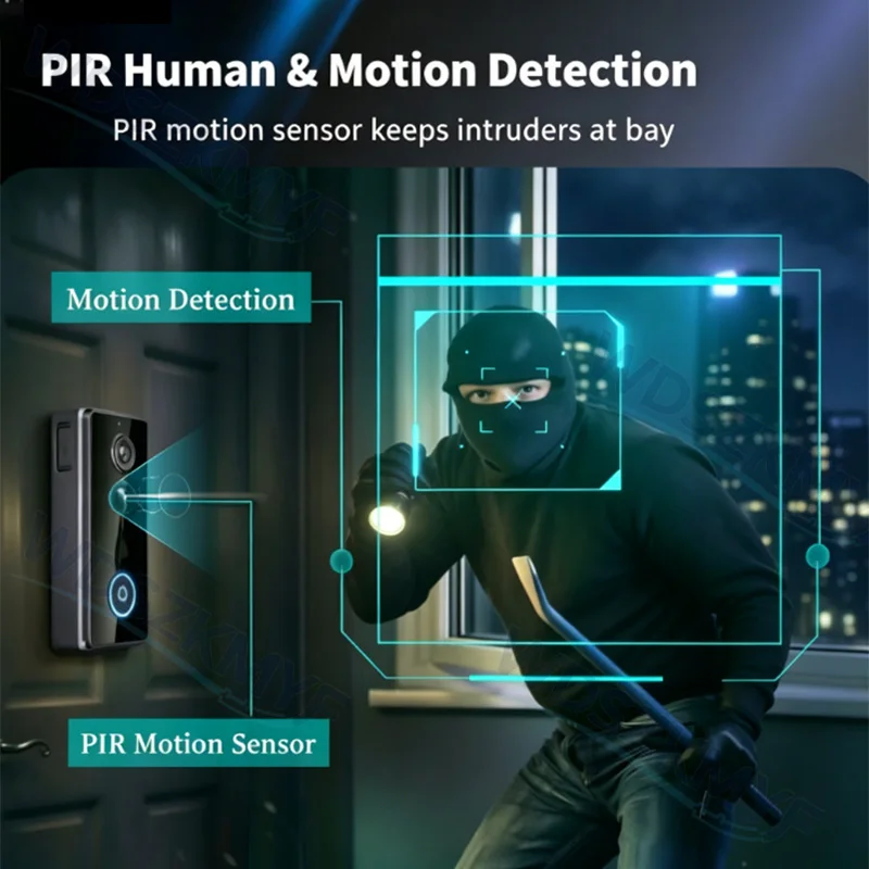 New Waterproof Wireless Doorbe - đánh giá và giá Home Security Bell