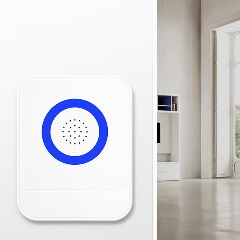 1Pc/Lot 4 Wires White Doorbell - đánh giá và giá Home Security Ring System